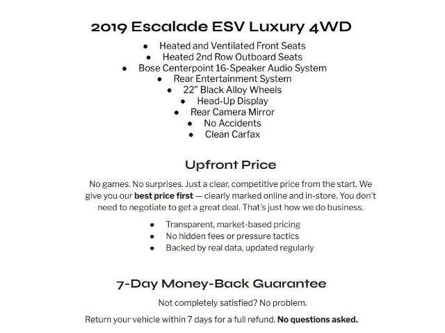 cadillac escalade esv 2019 1GYS4HKJ9KR350799 image cadillac escalade esv 2019 1GYS4HKJ9KR350799 image